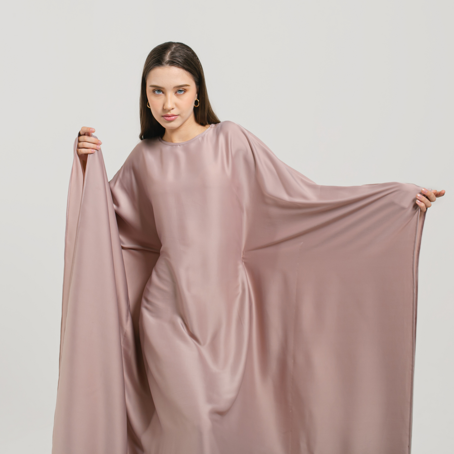 serene-luxury-eid-abaya-premium-silk-blush-pink-model-pose